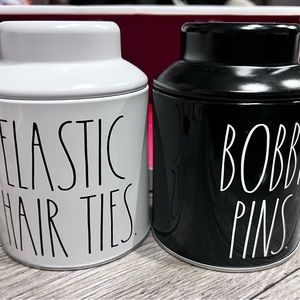 Rae Dunn Hair Storage